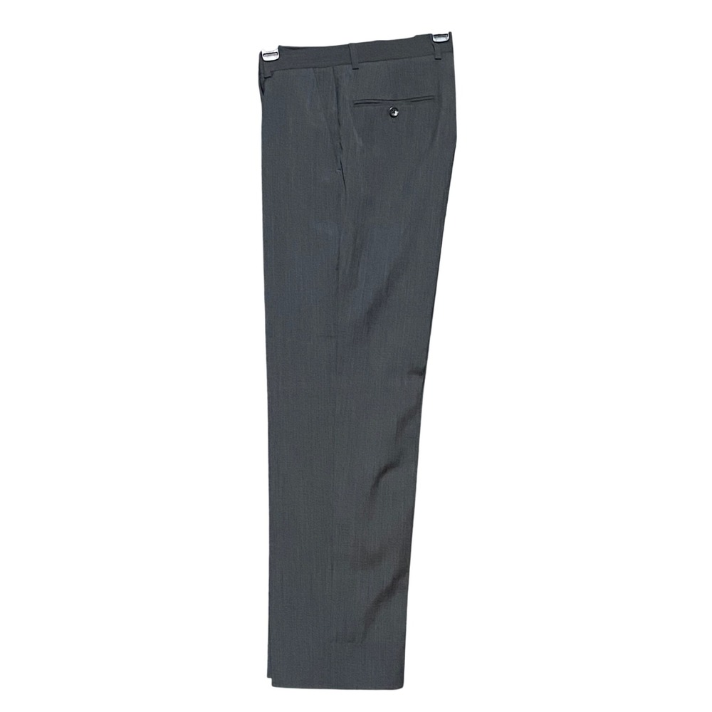 Jos A Bank Reserve Marzotto Italy Wool Suit Trousers Pants Mens 33x30 Charcoal